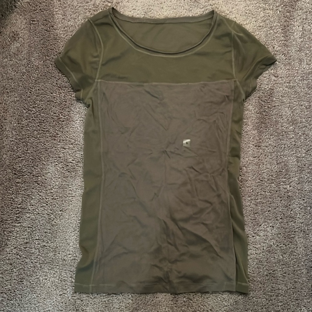 Express Small Army Green Shirt